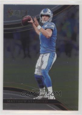 2017 Panini Select - [Base] #231 - Field Level - Matthew Stafford (Uncorrected Error: Prizm on Back)