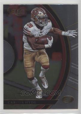 2017 Panini Select - [Base] #91 - Concourse - Carlos Hyde (Uncorrected Error: Prizm on Back)