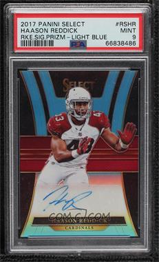 2017 Panini Select - Rookie Signatures - Light Blue Prizm #RS-HR - Haason Reddick /49 [PSA 9 MINT]