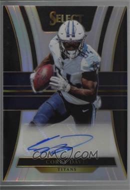 2017 Panini Select - Rookie Signatures - Silver Prizm #RS-CD - Corey Davis /199