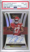 Kareem Hunt [PSA 9 MINT] #/149