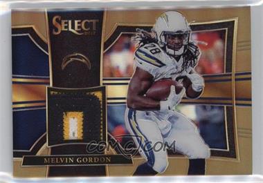 2017 Panini Select - Select Swatches - Copper Prizm #28 - Melvin Gordon /75