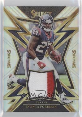 2017 Panini Select - Sparks - Silver Prizm #12 - D'Onta Foreman /99