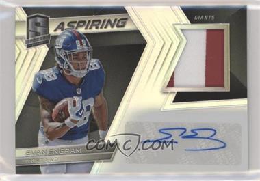 2017 Panini Spectra - Aspiring Patch Autographs #APA-EE - Evan Engram /199