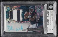 Rookie Patch Autographs - Deshaun Watson [BGS 9 MINT] #/75