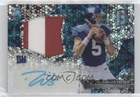 Rookie Patch Autographs - Davis Webb #/75