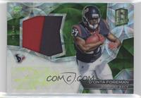 Rookie Patch Autographs - D'Onta Foreman #/50