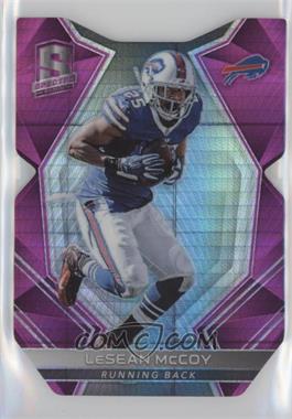 2017 Panini Spectra - [Base] - Neon Pink Prizm Die-Cut #62 - LeSean McCoy /10