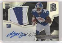 Rookie Patch Autographs - Wayne Gallman [EX to NM] #/99