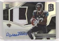 Rookie Patch Autographs - Dede Westbrook #/99