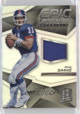 2017 Panini Spectra - Epic Legends Materials #8 - Phil Simms /50