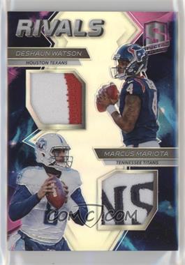 2017 Panini Spectra - Rivals - Nebula Prizm #2 - Deshaun Watson, Marcus Mariota /2