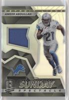 Ameer Abdullah #/199