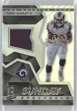 2017 Panini Spectra - Sunday Spectacle #40 - Todd Gurley II /199