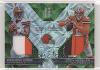 DeShone Kizer, Cody Kessler #/25