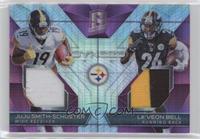 JuJu Smith-Schuster, Le'Veon Bell #/10