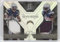 Melvin Gordon, Mike Williams #/199