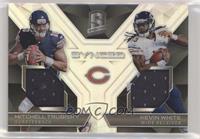 Mitchell Trubisky, Kevin White [EX to NM] #/199