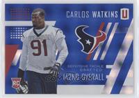 Class of 2017 Rookie - Carlos Watkins #/15