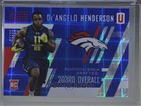 Class of 2017 Rookie - De'Angelo Henderson #/15
