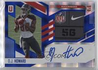 RPS Rookie Tag Size Autographs - O.J. Howard #/1