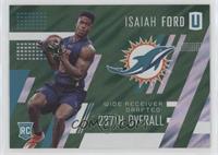 Class of 2017 Rookie - Isaiah Ford #/5