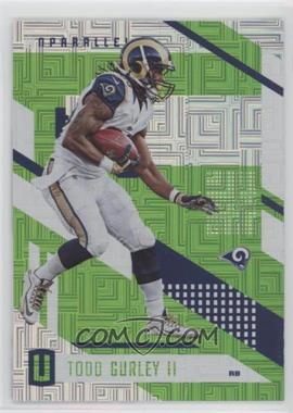 2017 Panini Unparalleled - [Base] - Lime Green #186 - Todd Gurley II