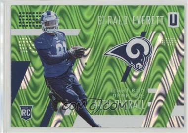 2017 Panini Unparalleled - [Base] - Lime Green #220 - Class of 2017 Rookie - Gerald Everett /499