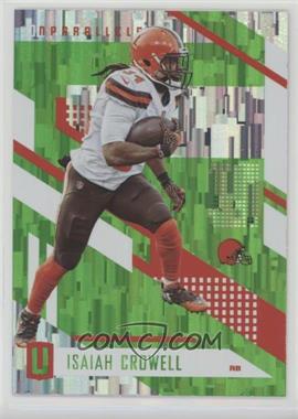 2017 Panini Unparalleled - [Base] - Lime Green #43 - Isaiah Crowell