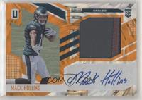 RPS Rookie Patch Autographs - Mack Hollins #/49