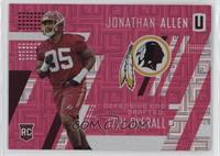 Class of 2017 Rookie - Jonathan Allen #/299