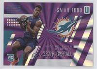 Class of 2017 Rookie - Isaiah Ford #/149