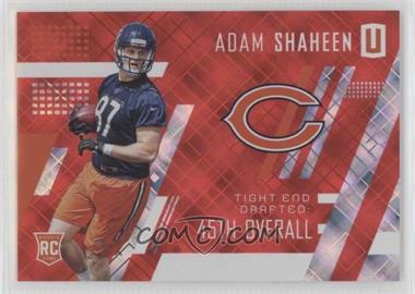 2017 Panini Unparalleled - [Base] - Red #215 - Class of 2017 Rookie - Adam Shaheen /25