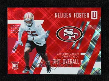 2017 Panini Unparalleled - [Base] - Red #248 - Class of 2017 Rookie - Reuben Foster /25