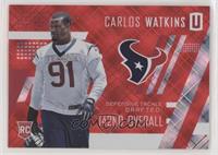 Class of 2017 Rookie - Carlos Watkins #/25