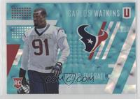 Class of 2017 Rookie - Carlos Watkins #/49