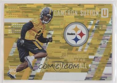 2017 Panini Unparalleled - [Base] - Yellow #234 - Class of 2017 Rookie - Cameron Sutton /199