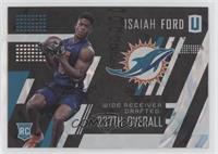 Class of 2017 Rookie - Isaiah Ford [EX to NM]