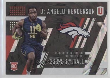 2017 Panini Unparalleled - [Base] #296 - Class of 2017 Rookie - De'Angelo Henderson