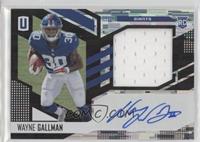 RPS Rookie Jersey Autographs - Wayne Gallman #/199