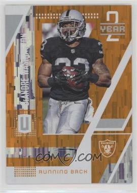 2017 Panini Unparalleled - Year 2 - Orange Wind Chimes #YT-DW - DeAndre Washington /25