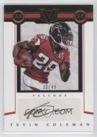 Tevin Coleman #/49