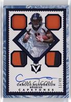 Rookie Capstones - Carlos Henderson #/49