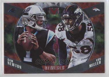 2017 Panini Vertex - Nemeses #NM-10 - Cam Newton, Von Miller