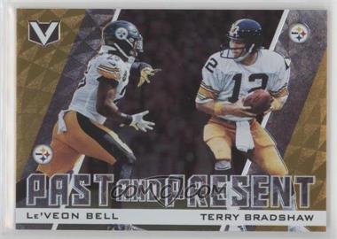 2017 Panini Vertex - Past and Present #PP-20 - Terry Bradshaw, Le'Veon Bell