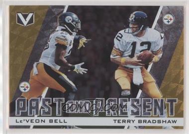 2017 Panini Vertex - Past and Present #PP-20 - Terry Bradshaw, Le'Veon Bell