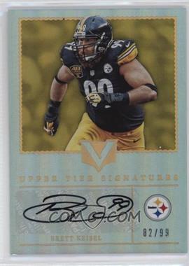 2017 Panini Vertex - Upper Tier Signatures #UT-BK - Brett Keisel /99