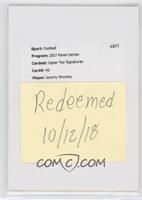 Jeremy Shockey [Being Redeemed] #/49