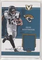 Dede Westbrook #/49