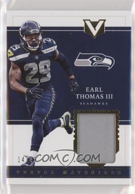 2017 Panini Vertex - Vertex Materials #VM-46 - Earl Thomas III /49